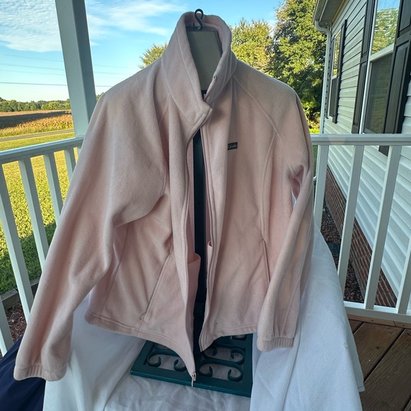 Columbia Women's Light Pink Ski Jacket - Picture 1 of 3